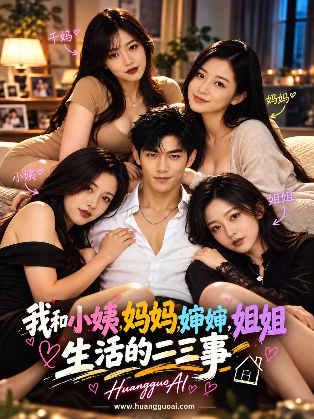 成人短剧：我和小姨婶婶妈妈姐姐生活二三事